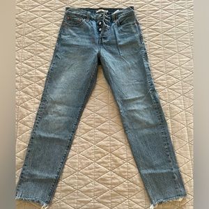 Gently used WEDGIE LEVIS PREMIUM JEANS (size26)